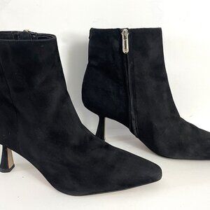 SAM Edelman boots Women's boots Black suede heel 3" boots size 8